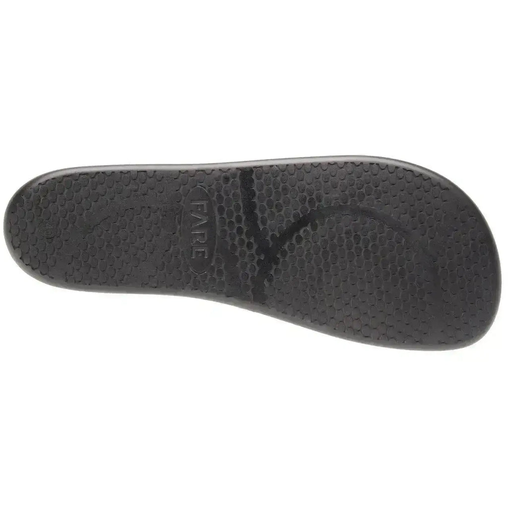 Fare Bare - Elegant Lugo Black - Zapatillas barefoot de piel unisex negras