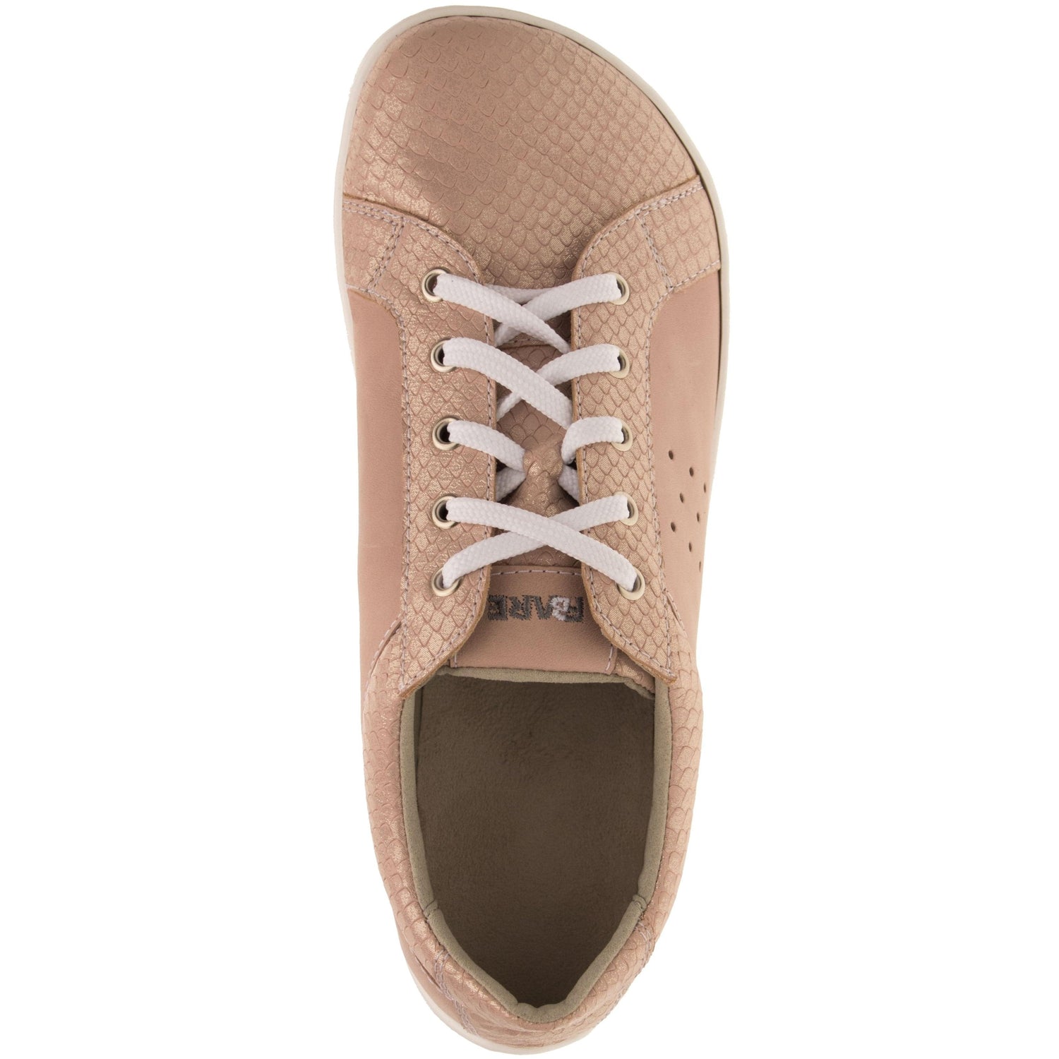 Fare Bare - Elegant Marbela Pink B5712151 - Deportivas barefoot cuero