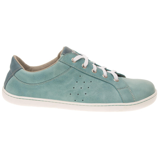 Fare Bare - B5712101 Toledo Mint - Deportivas barefoot cuero-Fare Bare-Cacles Barefoot-Tienda de calzado barefoot respetuoso minimalista