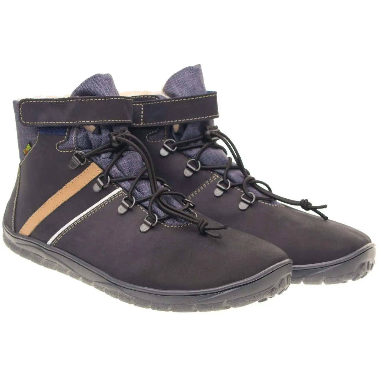Fare Bare - Fjordky Winter Waterproof Blue - Botines unisex con membrana y forro invernal