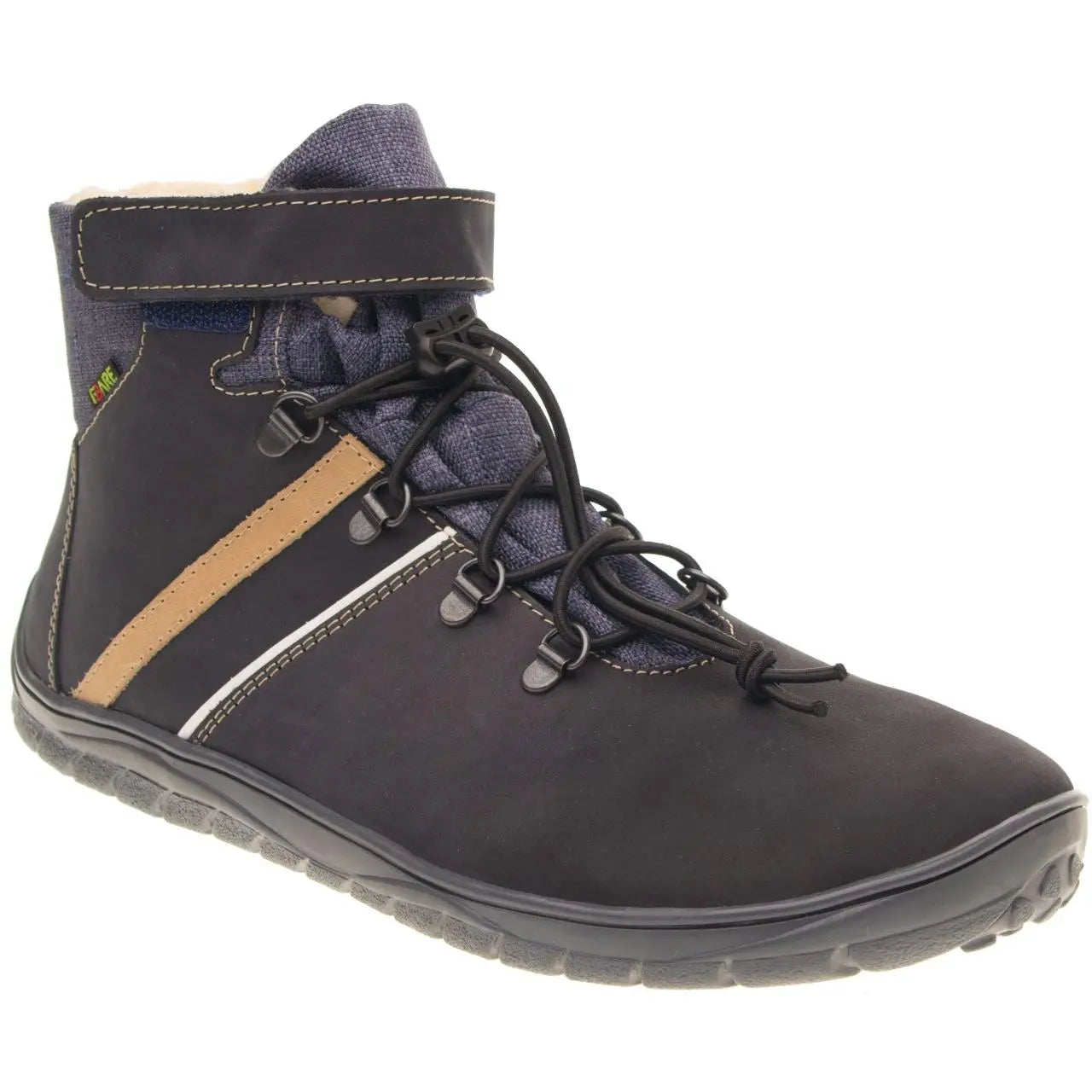 Fare Bare - Fjordky Winter Waterproof Blue - Botines unisex con membrana y forro invernal