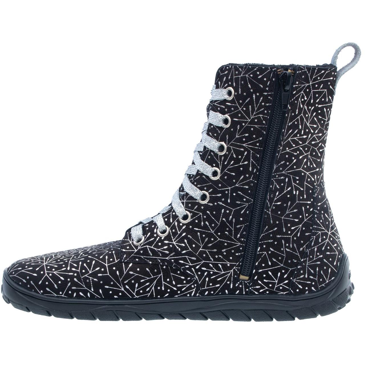 Fare Bare - Freya Winter Shoes Black Nature Ltd. Edition - botas barefoot de invierno calientes