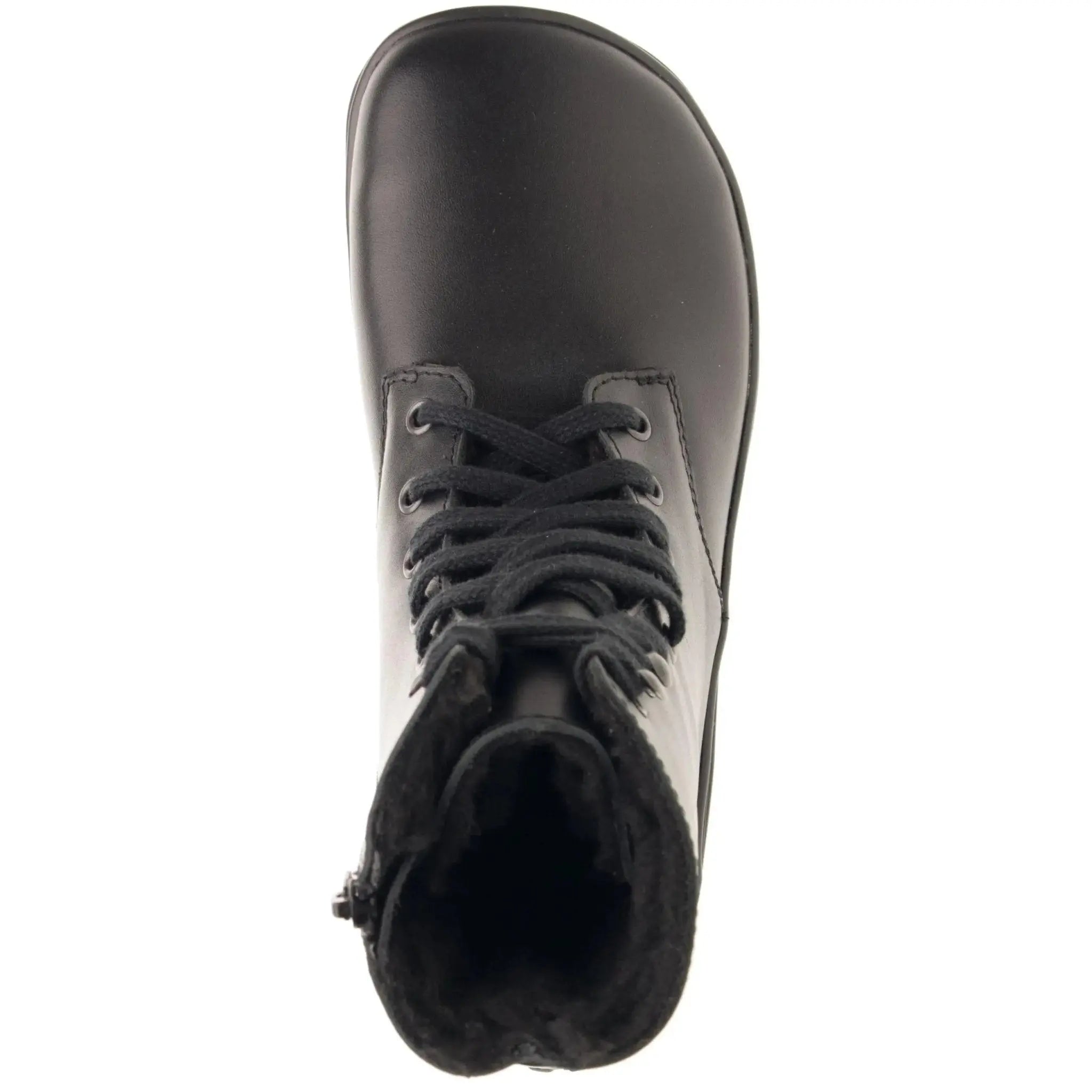 Fare Bare - Bottes d'hiver Freya Noires - bottes barefoot chaudes d'hiver