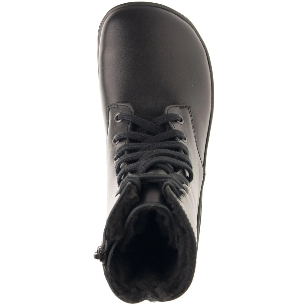 Fare Bare - Freya Winter Shoes Black - botas barefoot de invierno calientes