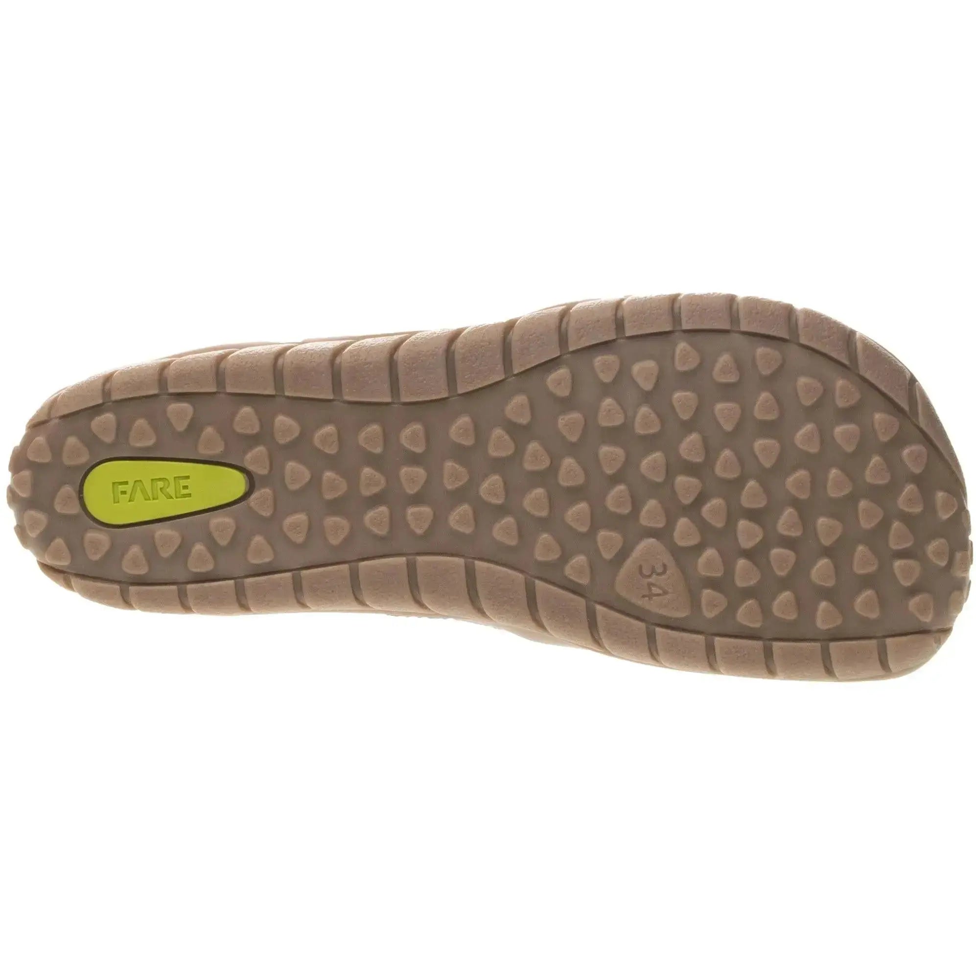 Fare Bare - Freya Winter Shoes Brown - botas barefoot de invierno calientes unisex