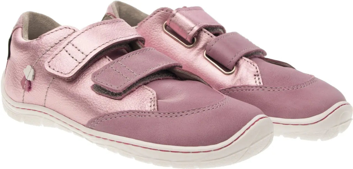 Fare Bare Kids Darianky Pink - zapatillas barefoot infantiles casual rosas  Cacles Barefoot