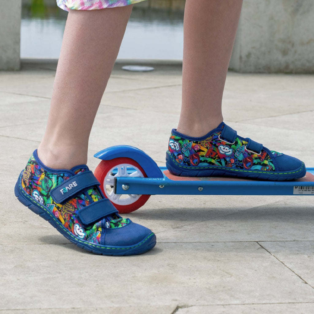 Fare Bare Kids - Serie A Comic- Lonetas barefoot-Fare Bare-Cacles Barefoot-Tienda de calzado barefoot respetuoso minimalista