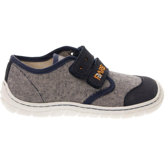 Fare Bare Kids - Serie A Navy & White - Lonetas barefoot - Cacles Barefoot