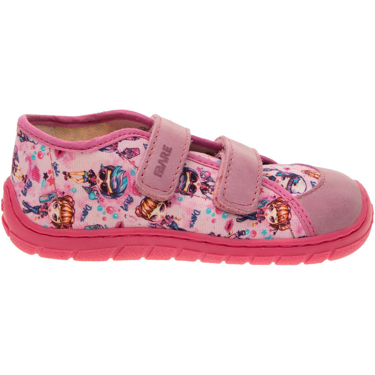 Fare Bare Kids - Serie A Pink & Dolls- Lonetas barefoot-Fare Bare-Cacles Barefoot-Tienda de calzado barefoot respetuoso minimalista