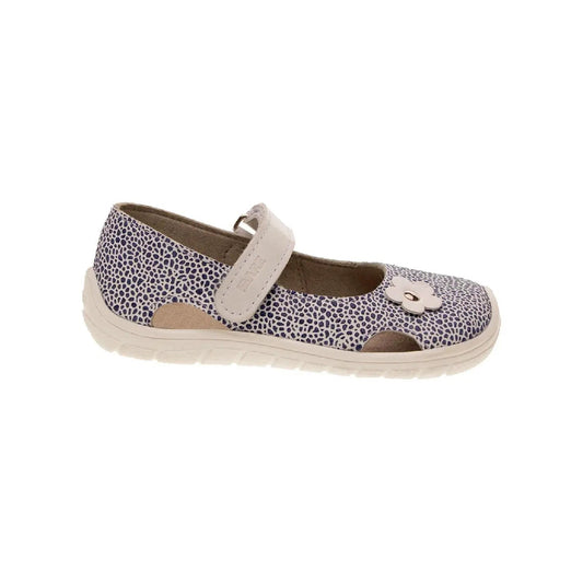 Fare Bare Kids - Summer Ballerina Silver Blue - Bailarina barefoot infantil