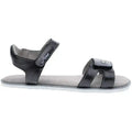 Fare Bare Kids - Summer Shoes Black - Sandalias barefoot infantiles negro
