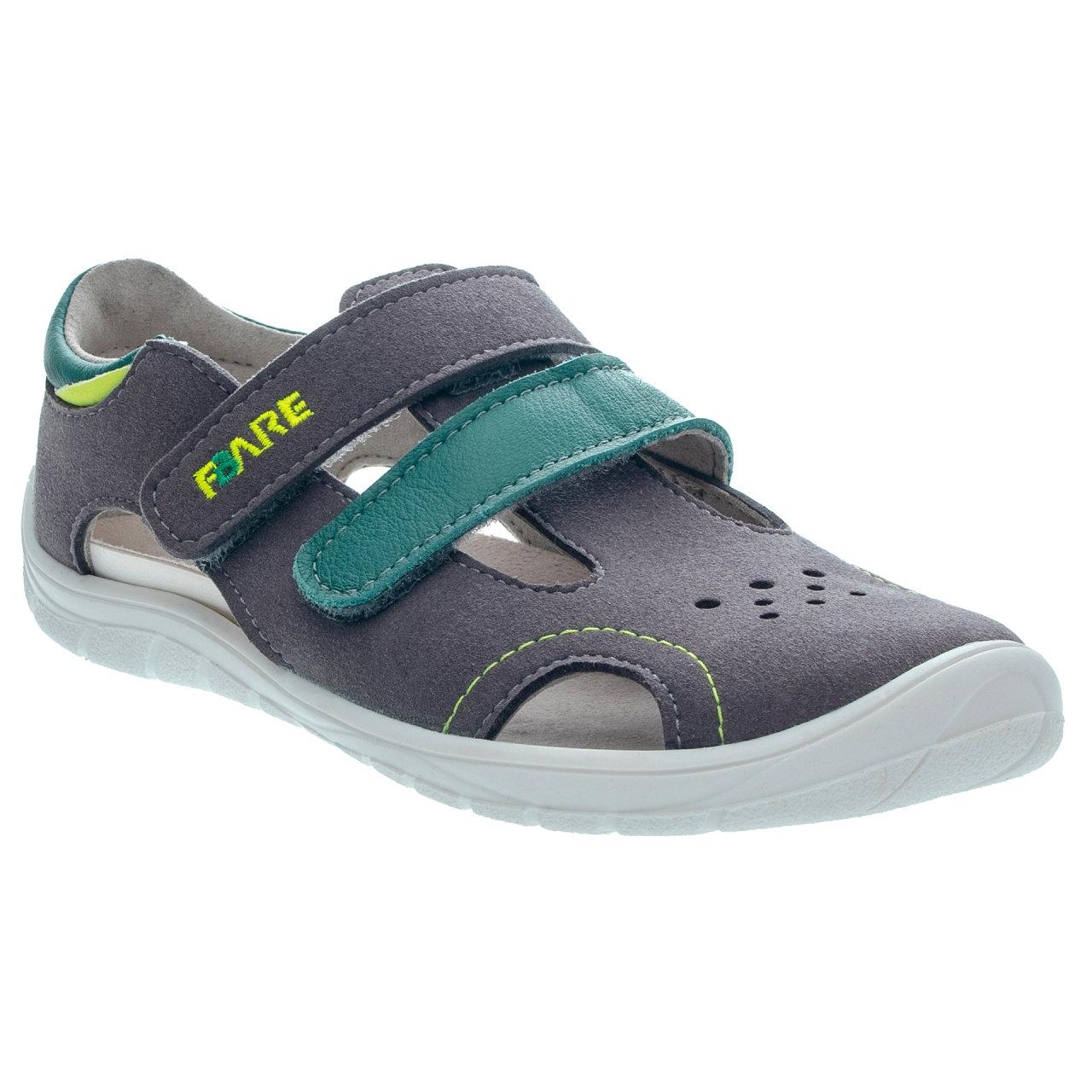 Fare Bare Kids - Summer Shoes Grey A5264401 - Sandalias deportivas lona barefoot