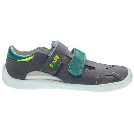 Fare Bare Kids - Summer Shoes Grey A5264401 - Sandalias deportivas lona barefoot