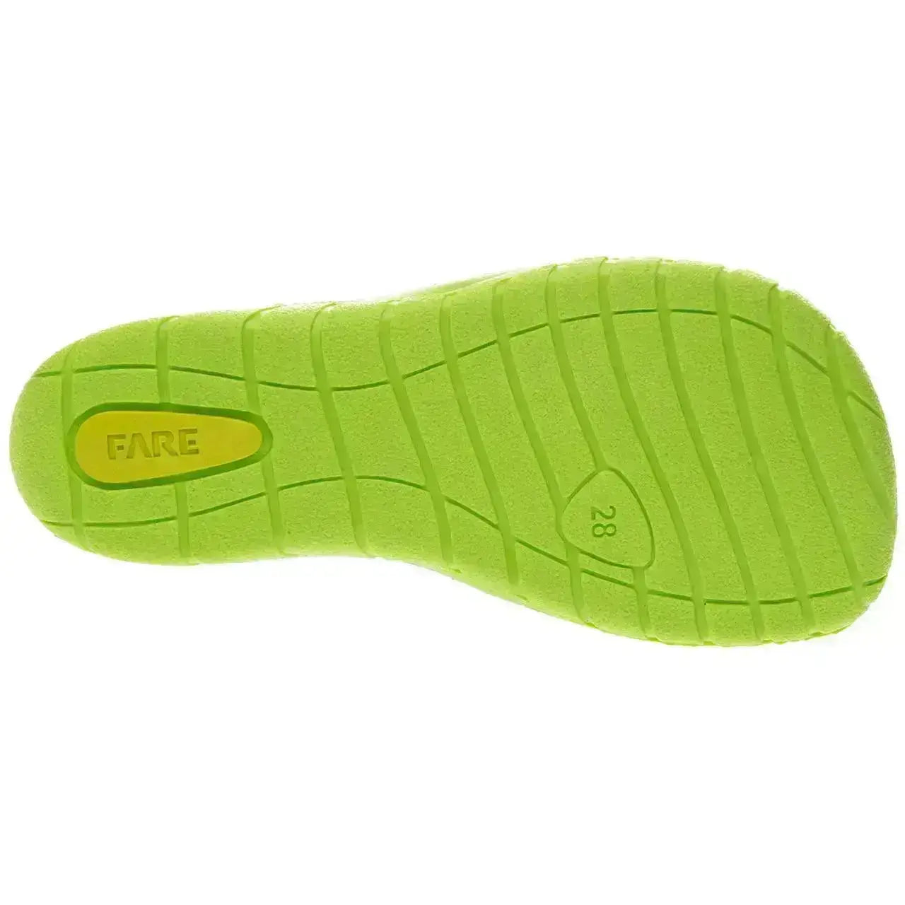 Fare Bare Kids - Summer Shoes Navy/Green A5363431 - Sandalias deportivas barefoot