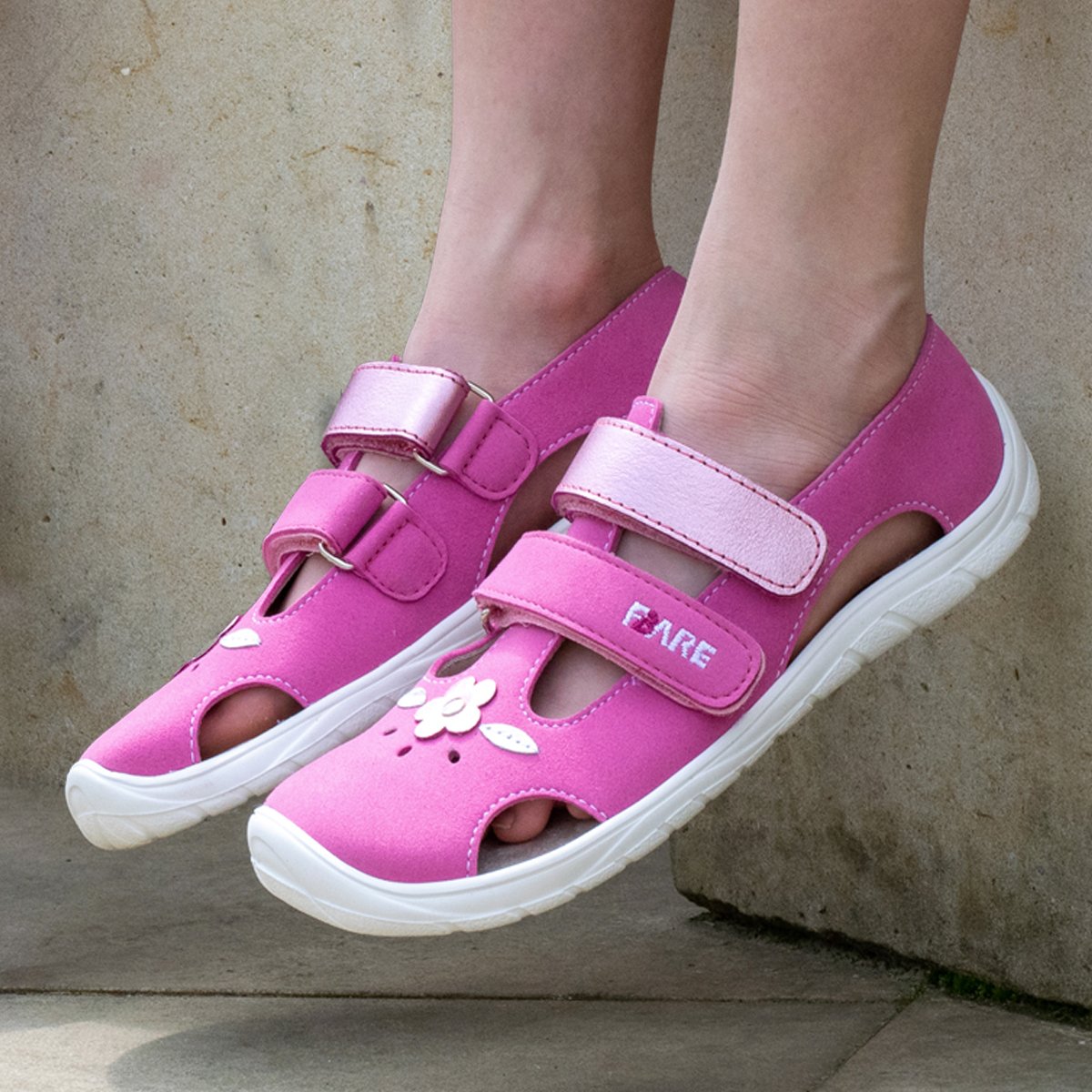 Fare Bare Kids - Summer Shoes Pink A5363401 - Sandalias deportivas barefoot