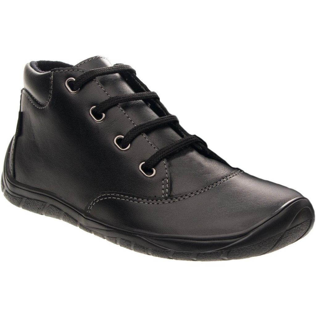 Fare Bare Mateo All Year Black - Botines barefoot de cuero negros  Cacles Barefoot