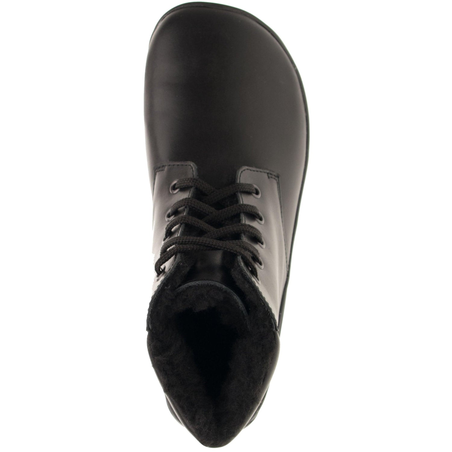 Fare Bare - Nivella Winter Black - Botín bajo barefoot con forro invernal