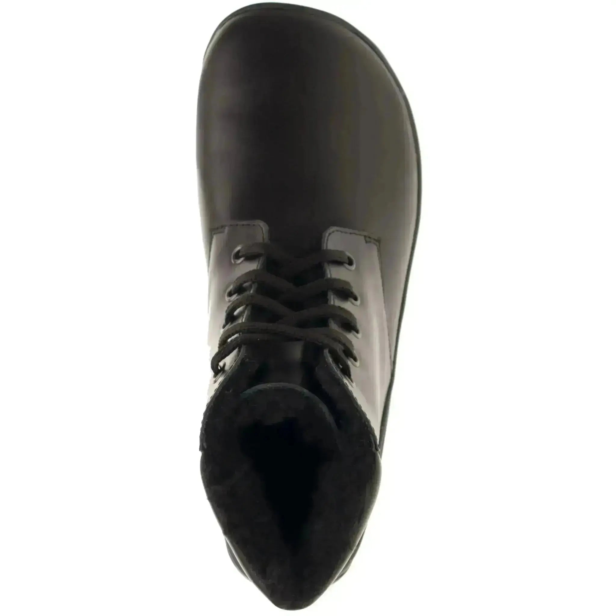 Fare Bare - Nivella Hiver Noir - Bottine barefoot avec doublure hivernale