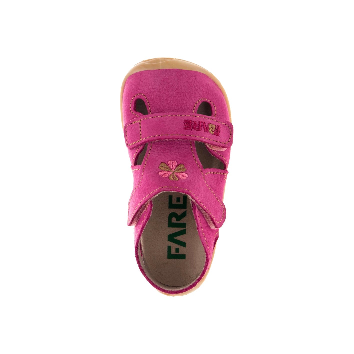 Fare Bare - Primeros pasos Fucsia - Sandalias respetuosas-Fare Bare-Cacles Barefoot-Tienda de calzado barefoot respetuoso minimalista