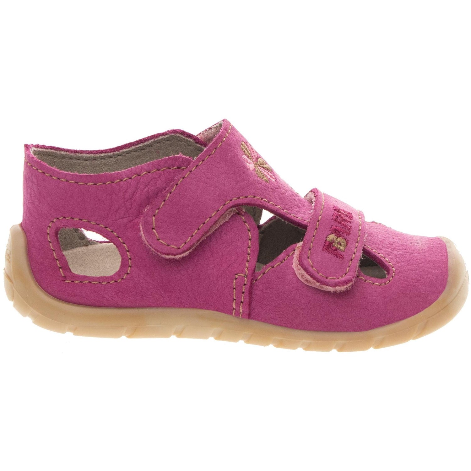 Fare Bare - Primeros pasos Fucsia - Sandalias respetuosas-Fare Bare-Cacles Barefoot-Tienda de calzado barefoot respetuoso minimalista