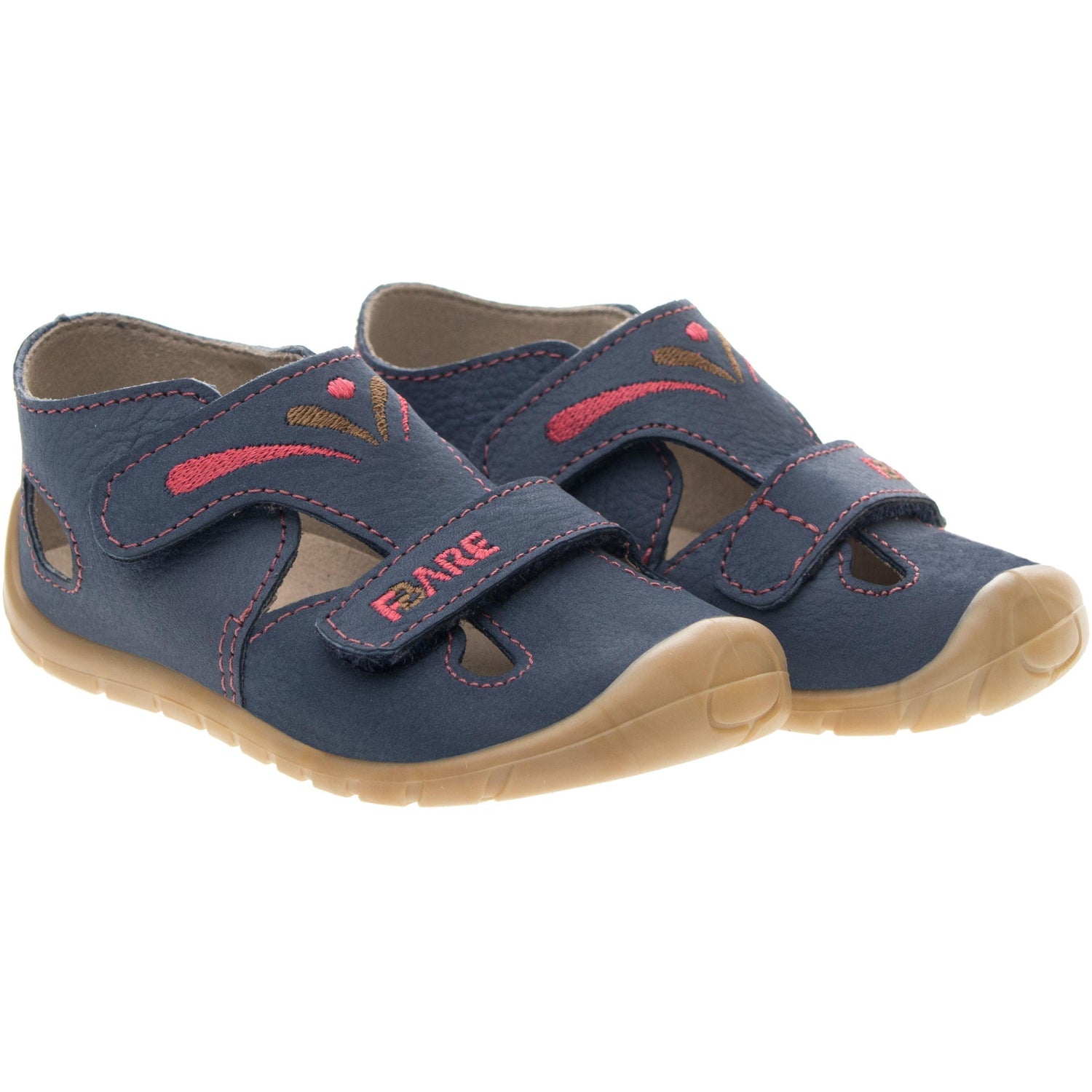Fare Bare - Primeros pasos Navy - Sandalias respetuosas-Fare Bare-Cacles Barefoot-Tienda de calzado barefoot respetuoso minimalista