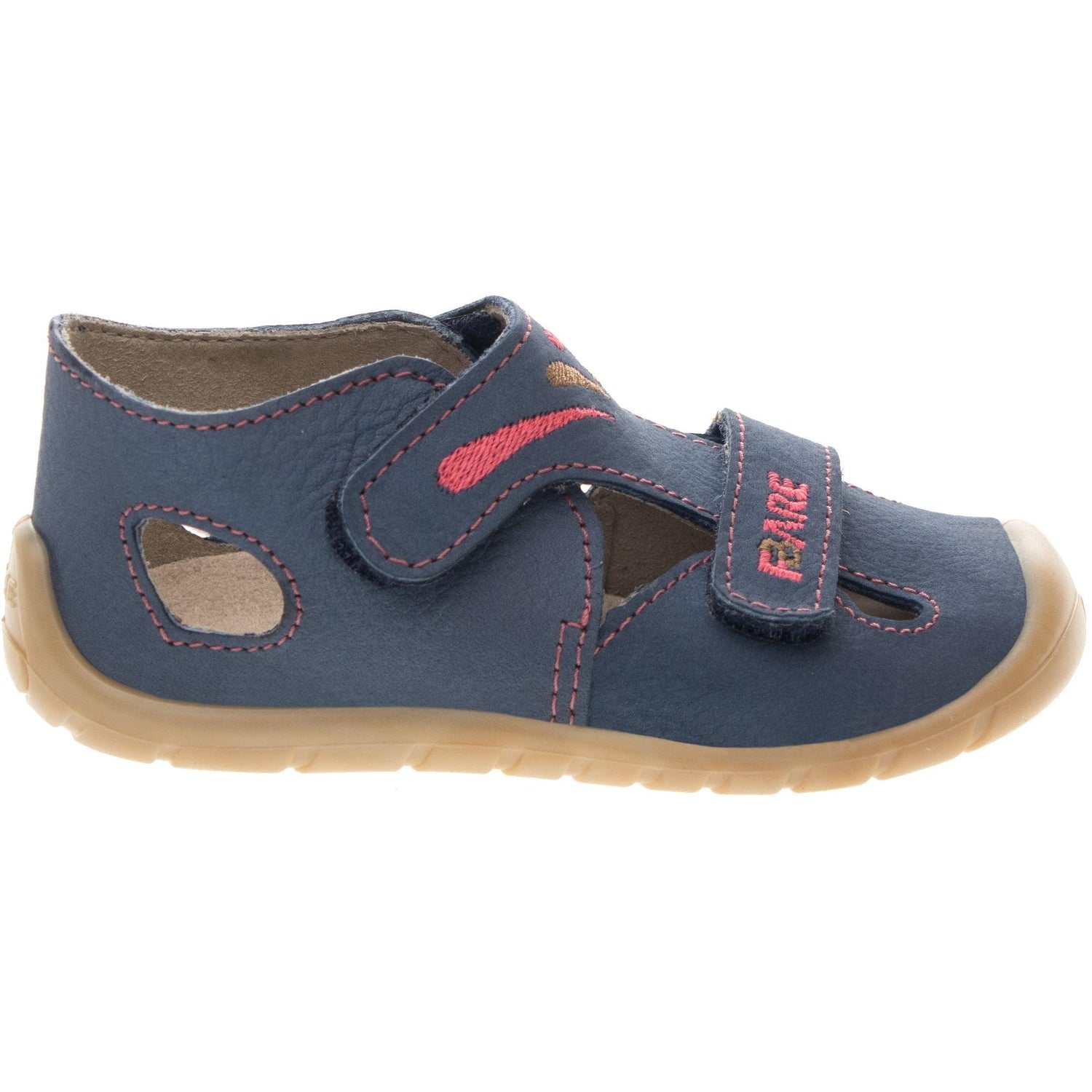 Fare Bare - Primeros pasos Navy - Sandalias respetuosas-Fare Bare-Cacles Barefoot-Tienda de calzado barefoot respetuoso minimalista