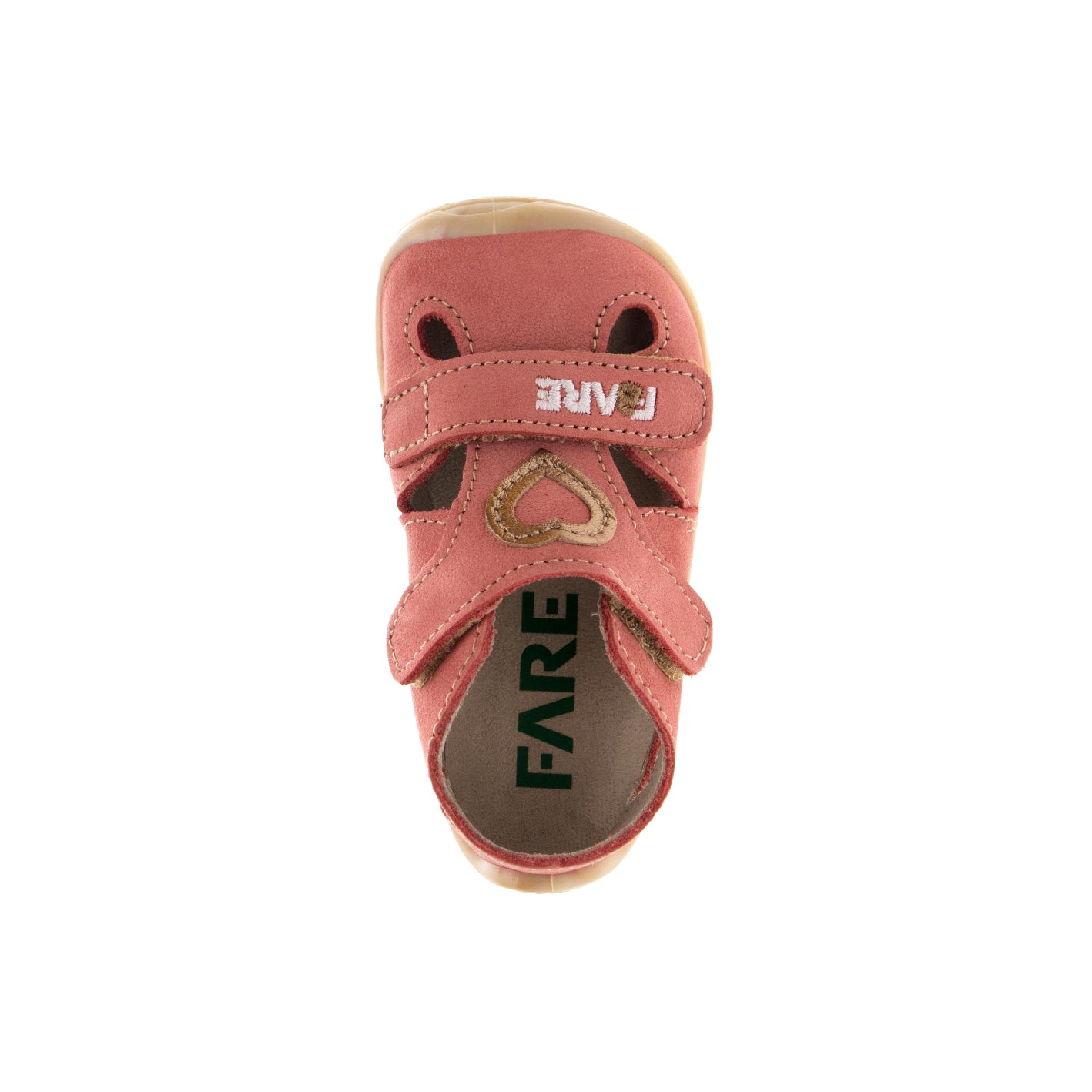 Fare Bare - Primeros pasos Rosa - Sandalias respetuosas-Fare Bare-Cacles Barefoot-Tienda de calzado barefoot respetuoso minimalista