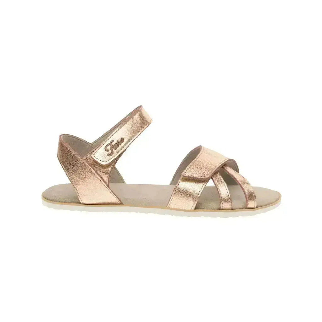 Fare Bare - Reia Rose Gold - Sandalias barefoot oro rosa para mujer