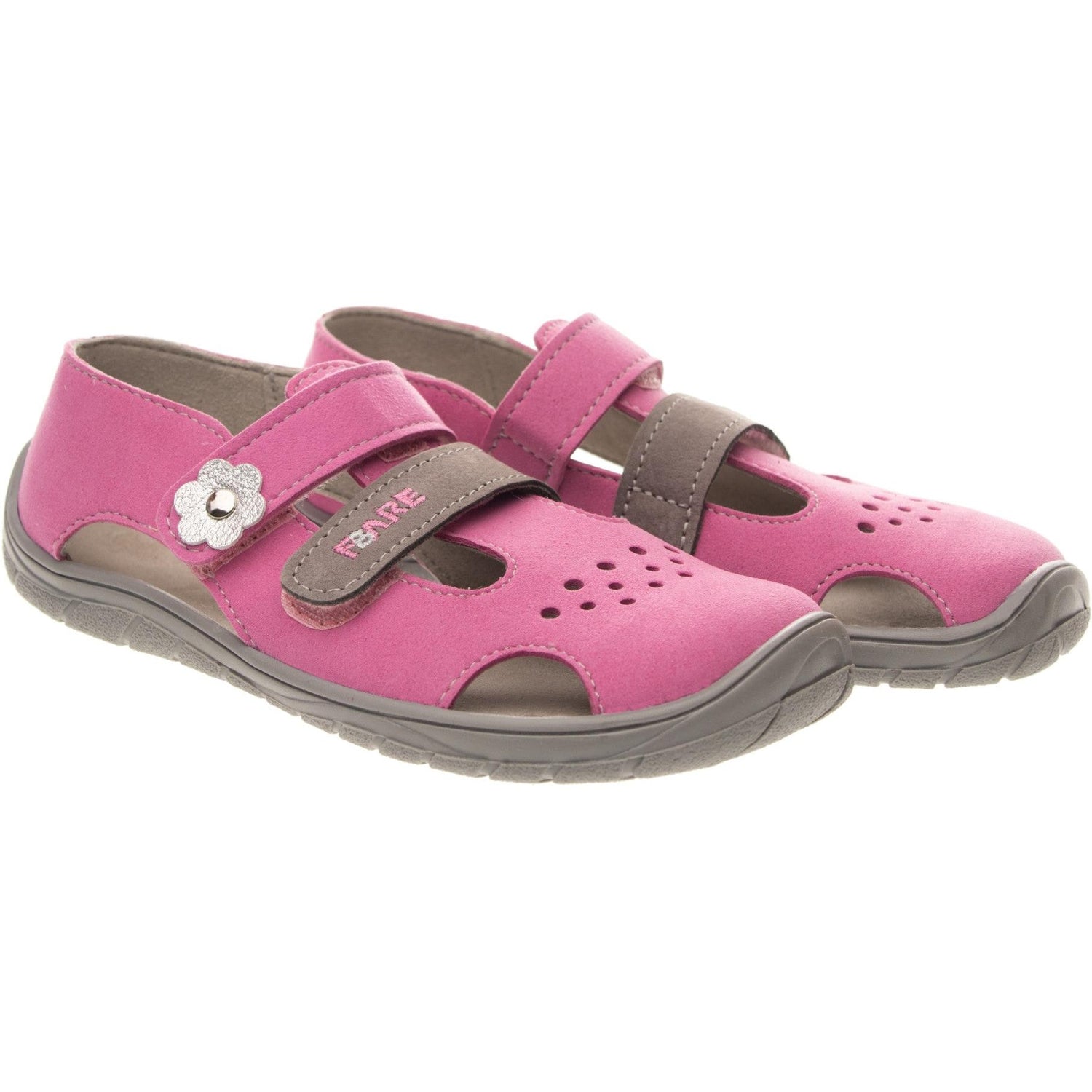 Fare Bare sandalias rosas. Serie B.-Fare Bare-Cacles Barefoot