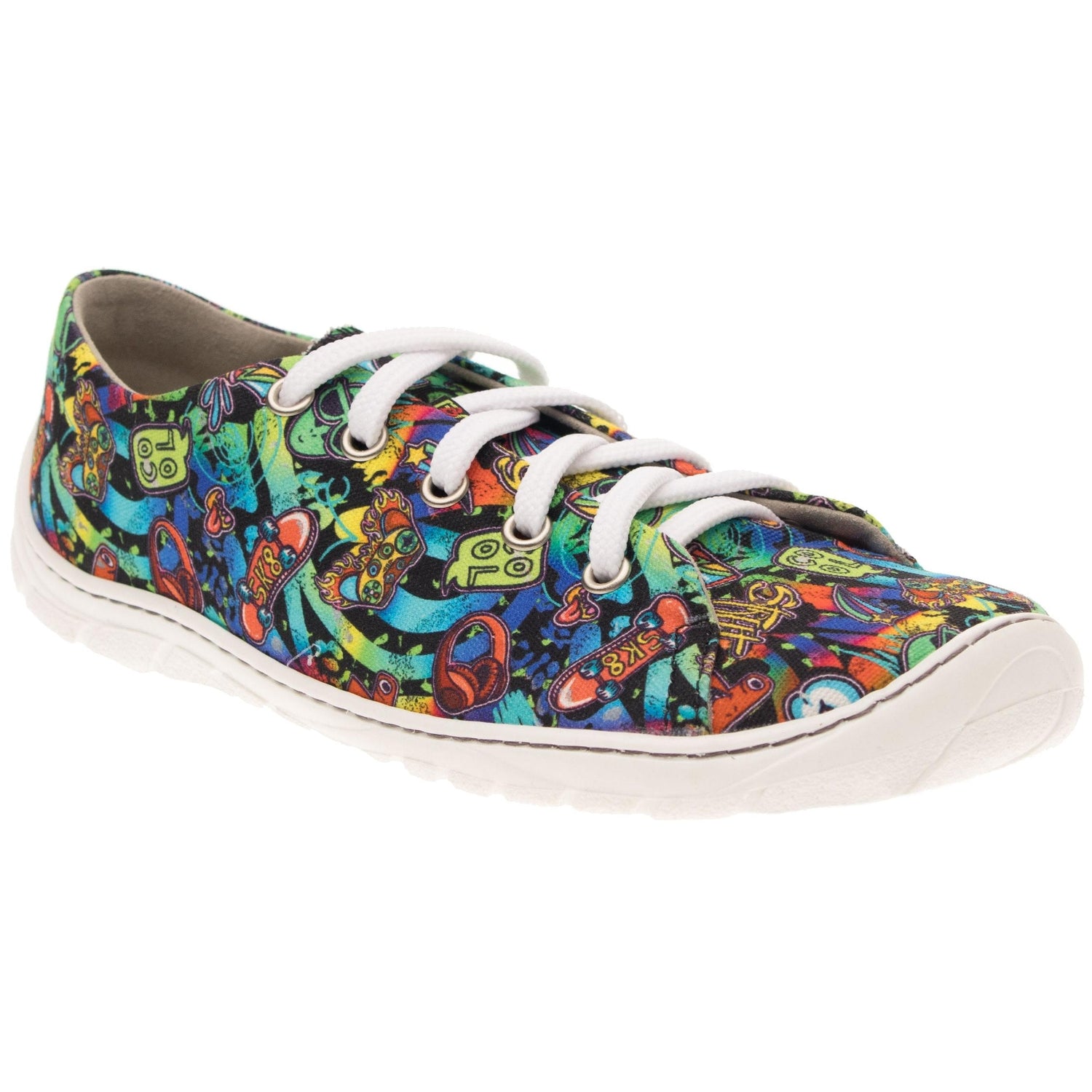 Fare Bare - Lonetas barefoot unisex - graffiti-Fare Bare-Cacles Barefoot-Tienda de calzado barefoot respetuoso minimalista
