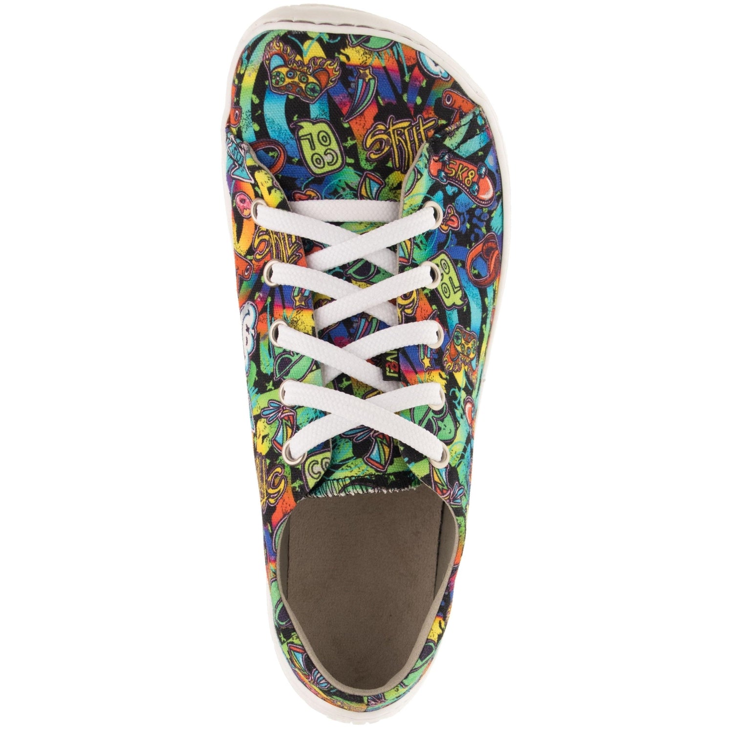 Fare Bare - Lonetas barefoot unisex - graffiti-Fare Bare-Cacles Barefoot-Tienda de calzado barefoot respetuoso minimalista
