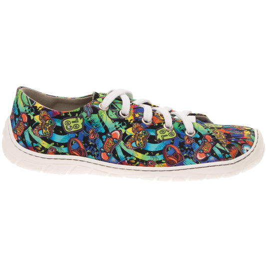 Fare Bare - Lonetas barefoot unisex - graffiti-Fare Bare-Cacles Barefoot-Tienda de calzado barefoot respetuoso minimalista
