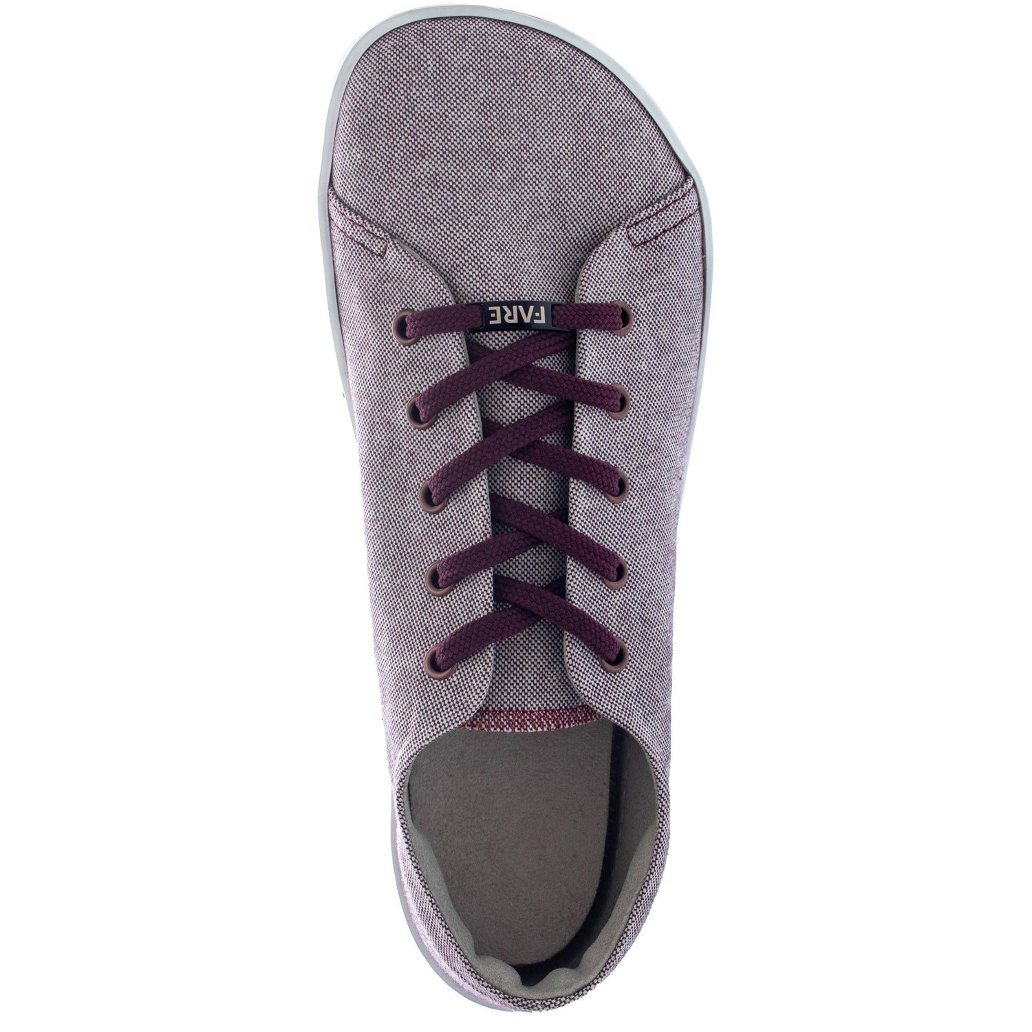 Fare Bare - Sicilky Burgundy - Lonetas barefoot unisex-Fare Bare-Cacles Barefoot-Tienda de calzado barefoot respetuoso minimalista