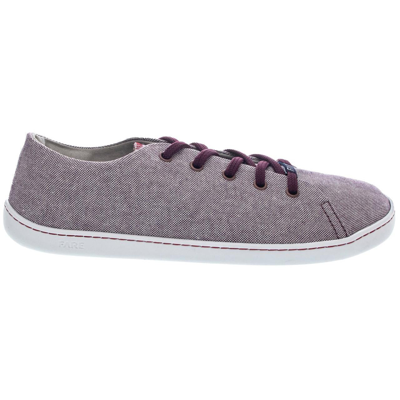 Fare Bare - Sicilky Burgundy - Lonetas barefoot unisex-Fare Bare-Cacles Barefoot-Tienda de calzado barefoot respetuoso minimalista