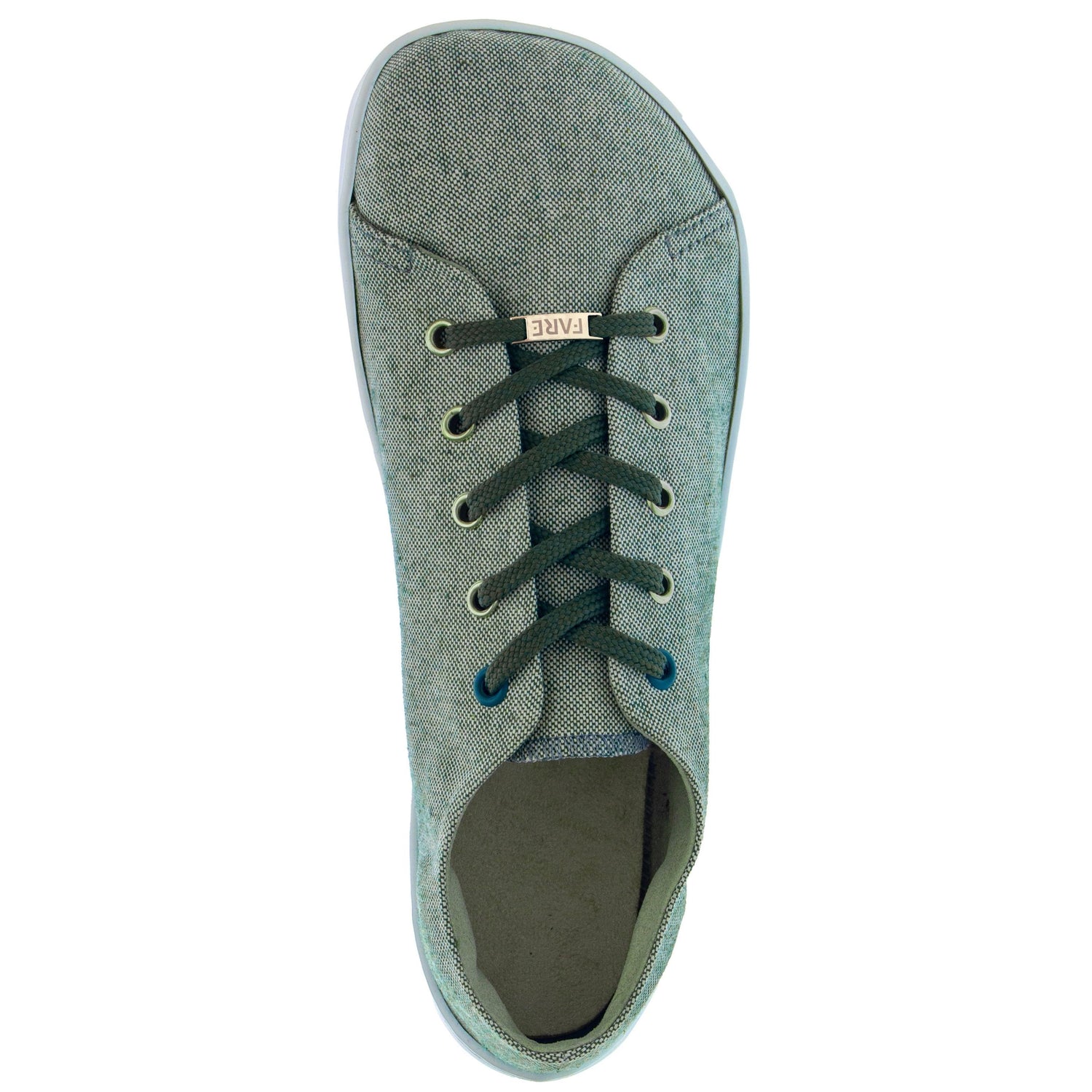Fare Bare - Sicilky Green - Lonetas barefoot unisex-Fare Bare-Cacles Barefoot-Tienda de calzado barefoot respetuoso minimalista