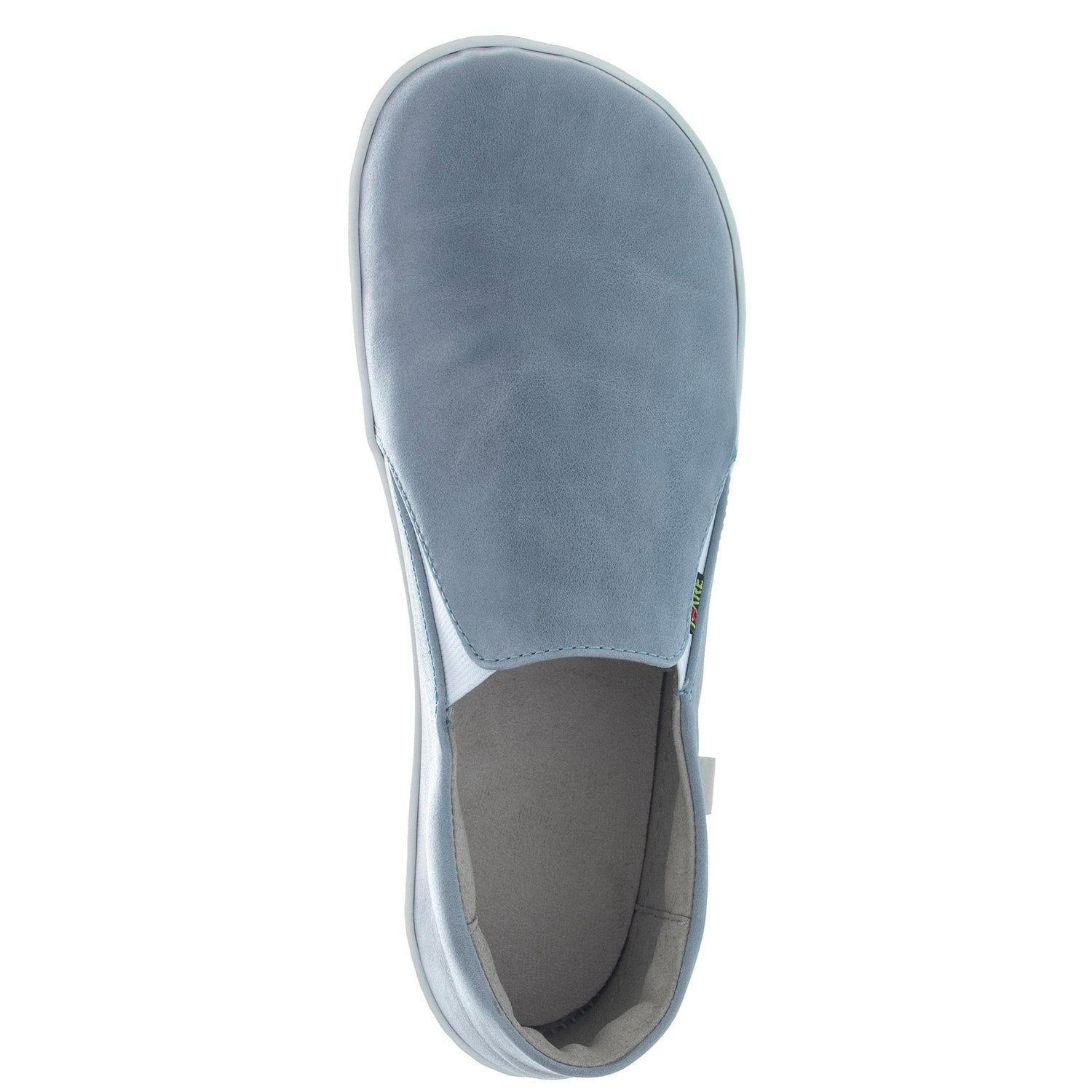 Fare Bare - Slip-On Dusty Blue B5762102 - Slip-ons de cuero barefoot