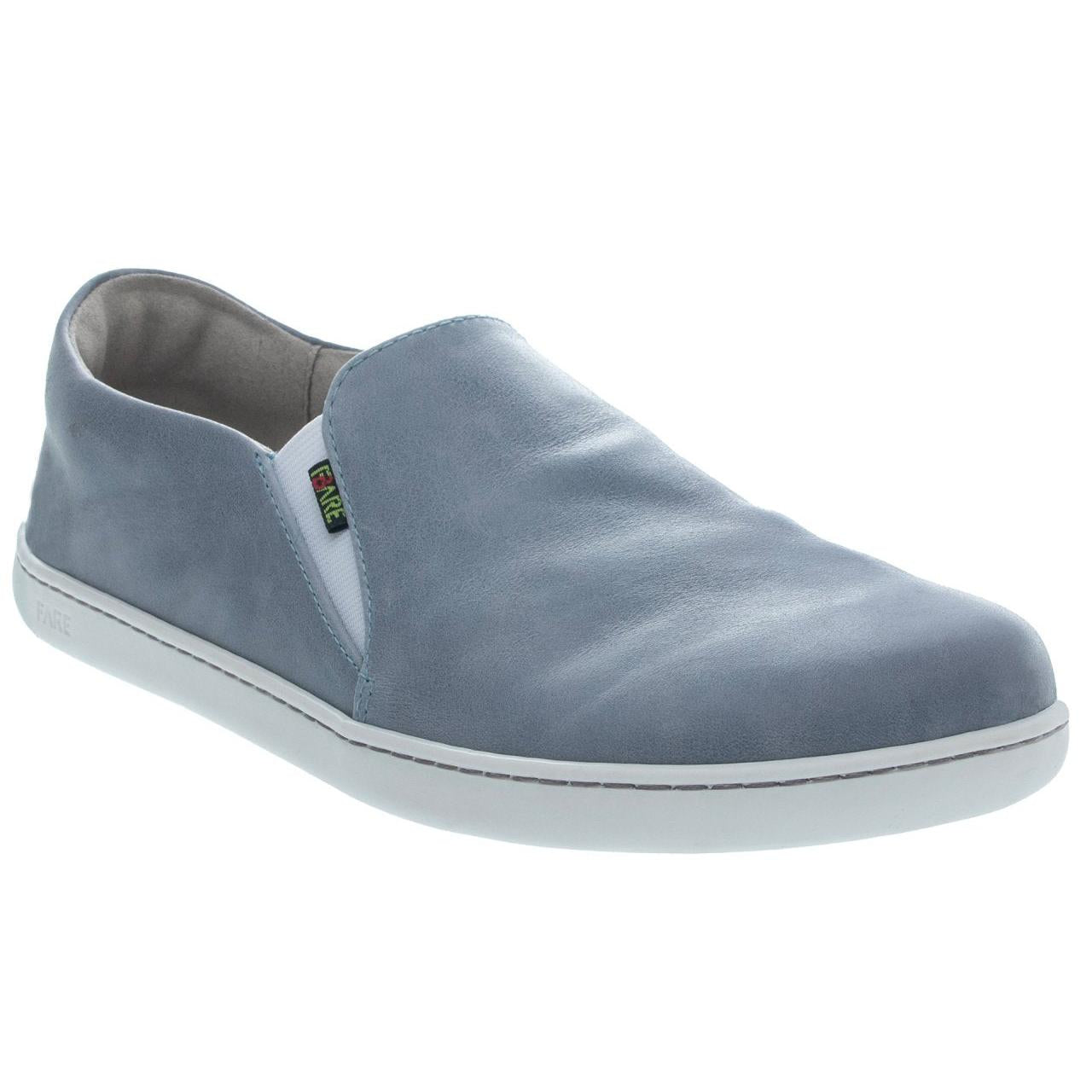 Fare Bare - Slip-On Dusty Blue B5762102 - Slip-ons de cuero barefoot