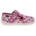 Fare Bare Slippers Pink Hearts - Zapatillas de casa barefoot infantiles rosas con estampado de corazones-Zapatillas de Casa-Fare Bare-23-Cacles Barefoot