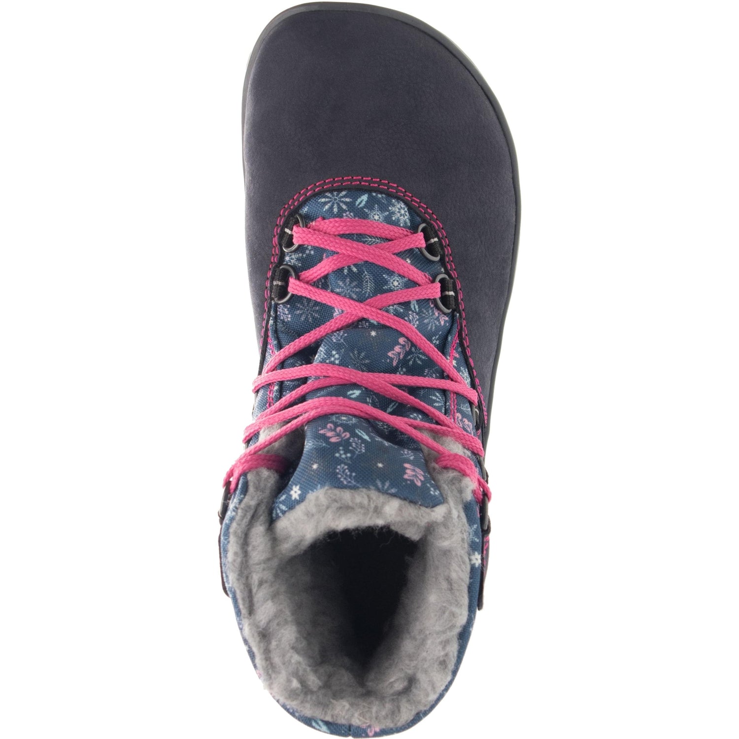 Fare Bare - Snow Flowers - Botines unisex con membrana y forro invernal-Fare Bare-Cacles Barefoot-Tienda de calzado barefoot respetuoso minimalista