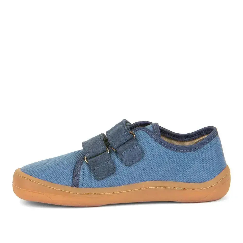 Froddo Barefoot - Barefoot Canvas Denim - Lonetas respetuosas lisas azules infantiles