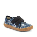 Froddo Barefoot - Barefoot Canvas Football - Lonetas respetuosas infantiles con estampado de fútbol