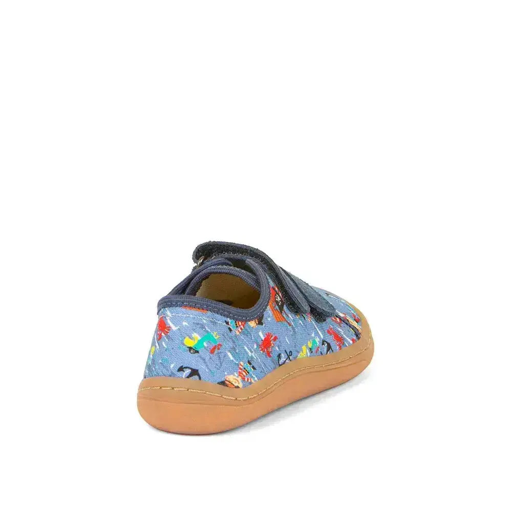 Froddo Barefoot - Barefoot Canvas Pirates - Lonetas respetuosas infantiles con estampado de piratas