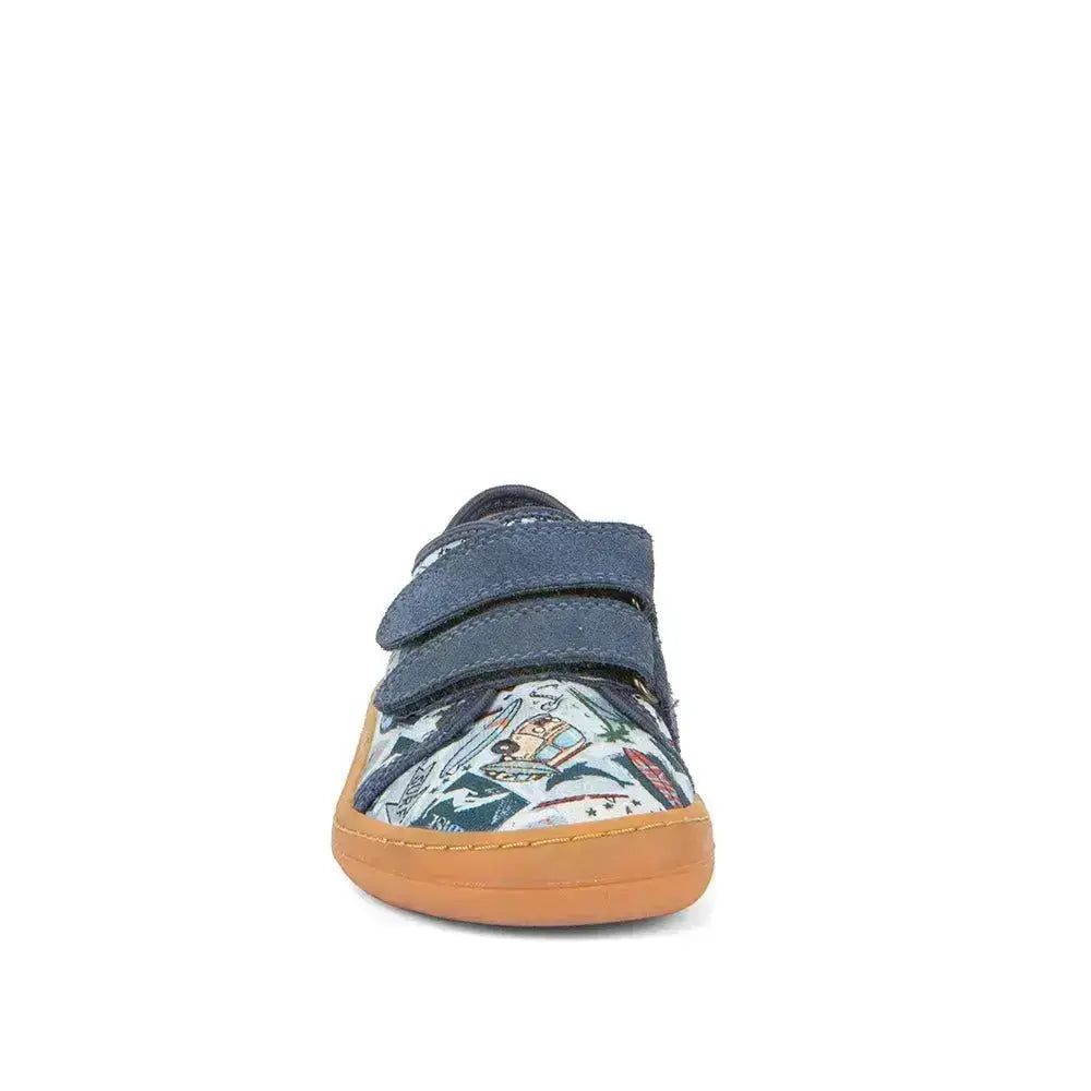 Froddo Barefoot - Barefoot Canvas Surf - Lonetas infantiles con estampado de surf