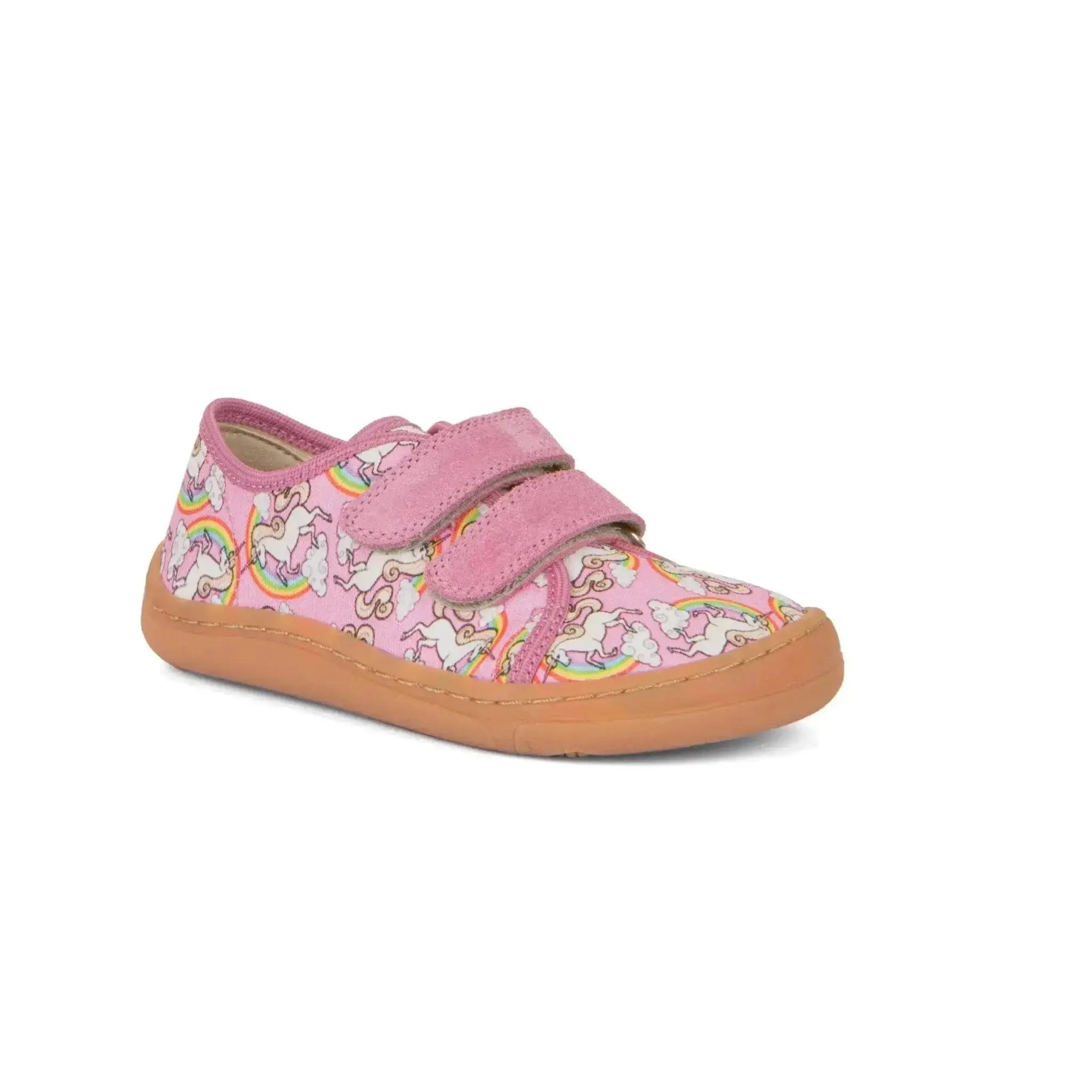Froddo Barefoot - Barefoot Canvas Unicorn - Lonetas respetuosas con estampado de unicornios