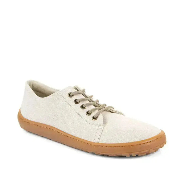 Froddo Barefoot - Botaniq Laces White - Lonetas barefoot de cordones para mujer blancas