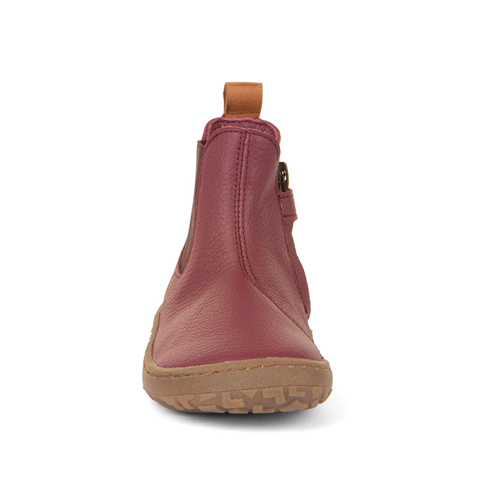 Froddo Barefoot - Chelys Bordeaux - Botines Chelsea Barefoot-Froddo-Cacles Barefoot-Tienda de calzado barefoot respetuoso minimalista