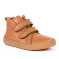 Froddo Barefoot - Cognac - Botines barefoot infantiles de cuero repelentes a la humedad marrones