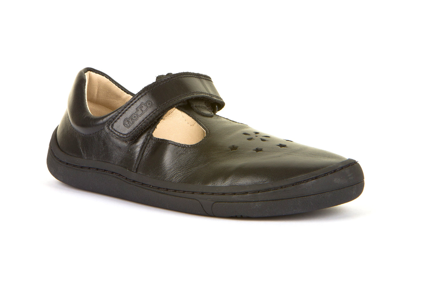 Froddo Barefoot - Merceditas Colegiales - Negro-Froddo-Cacles Barefoot-Tienda de calzado barefoot respetuoso minimalista