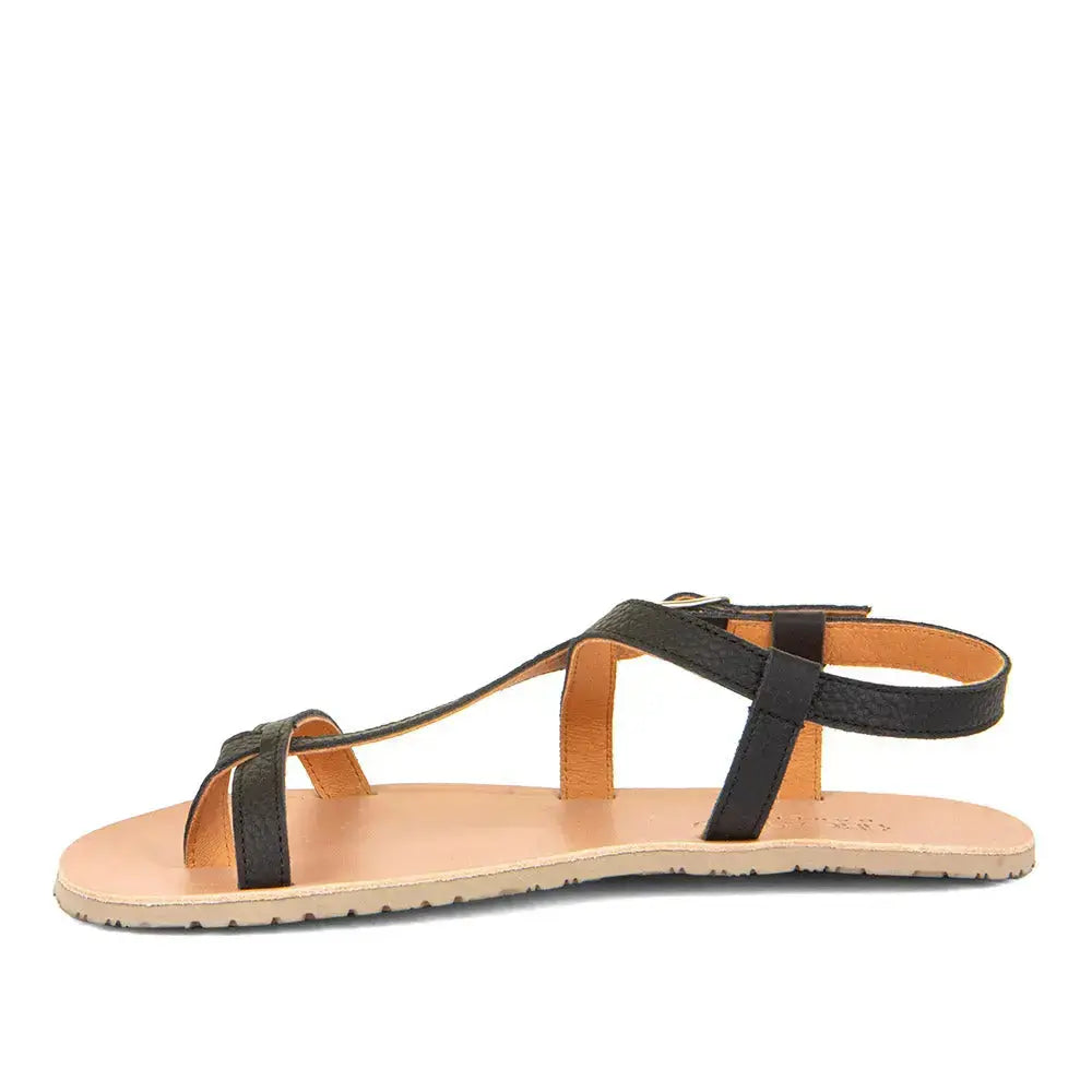 Froddo Barefoot - Sandalias Flexy W Black - Sandalias respetuosas de dedo