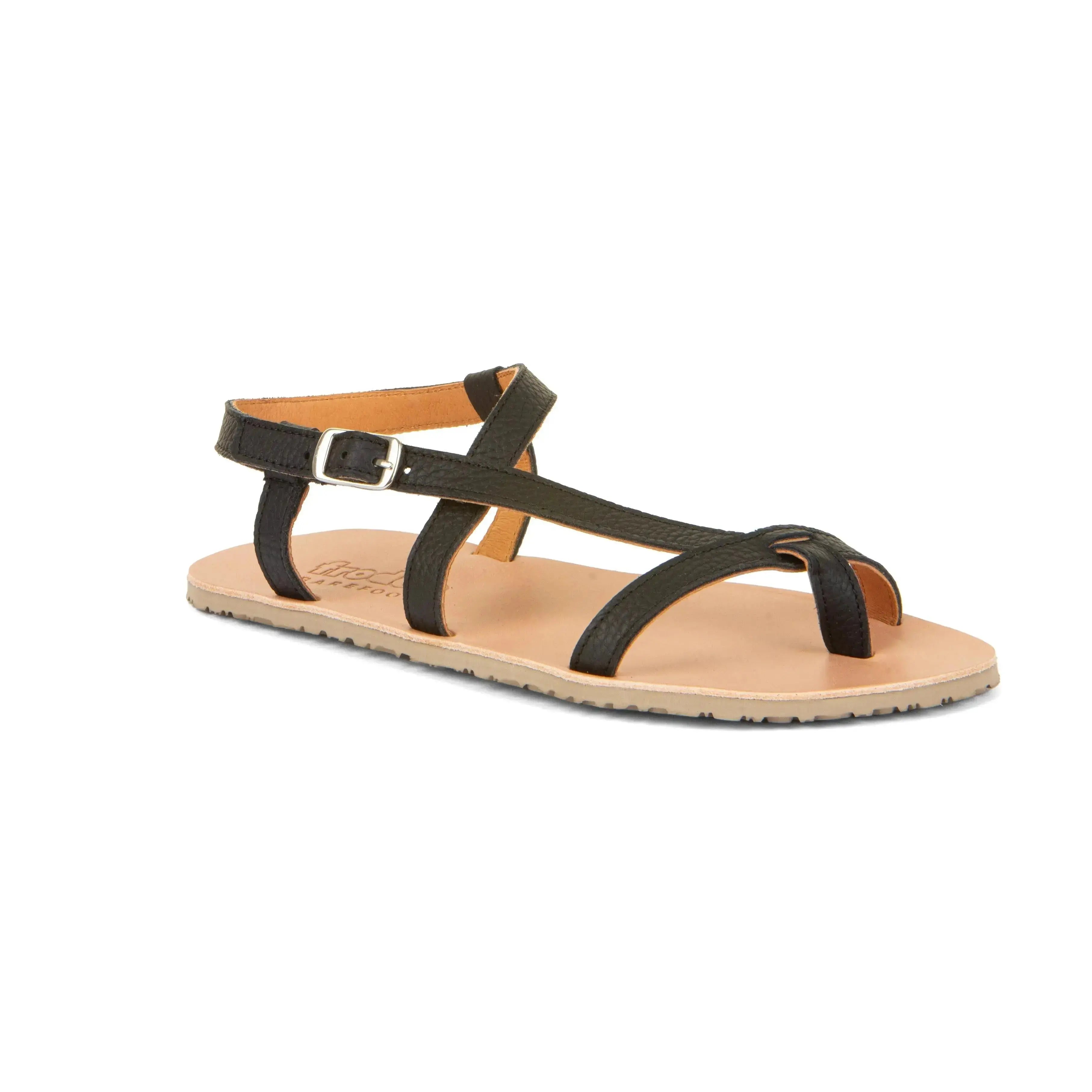 Froddo Barefoot - Sandalias Flexy W Black - Sandalias respetuosas de dedo